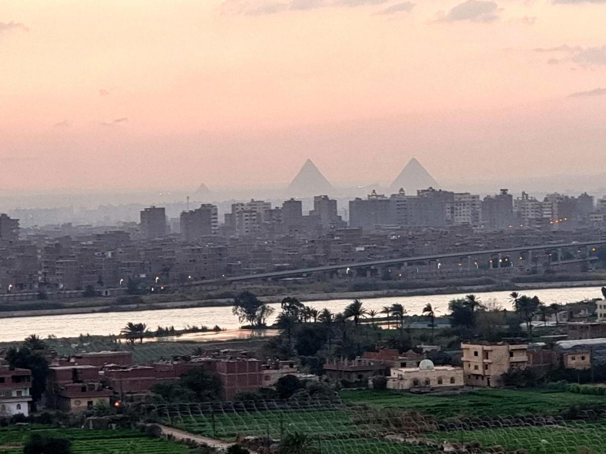 Amazing Nile View And Pyramids Apartment Cairo Exterior photo