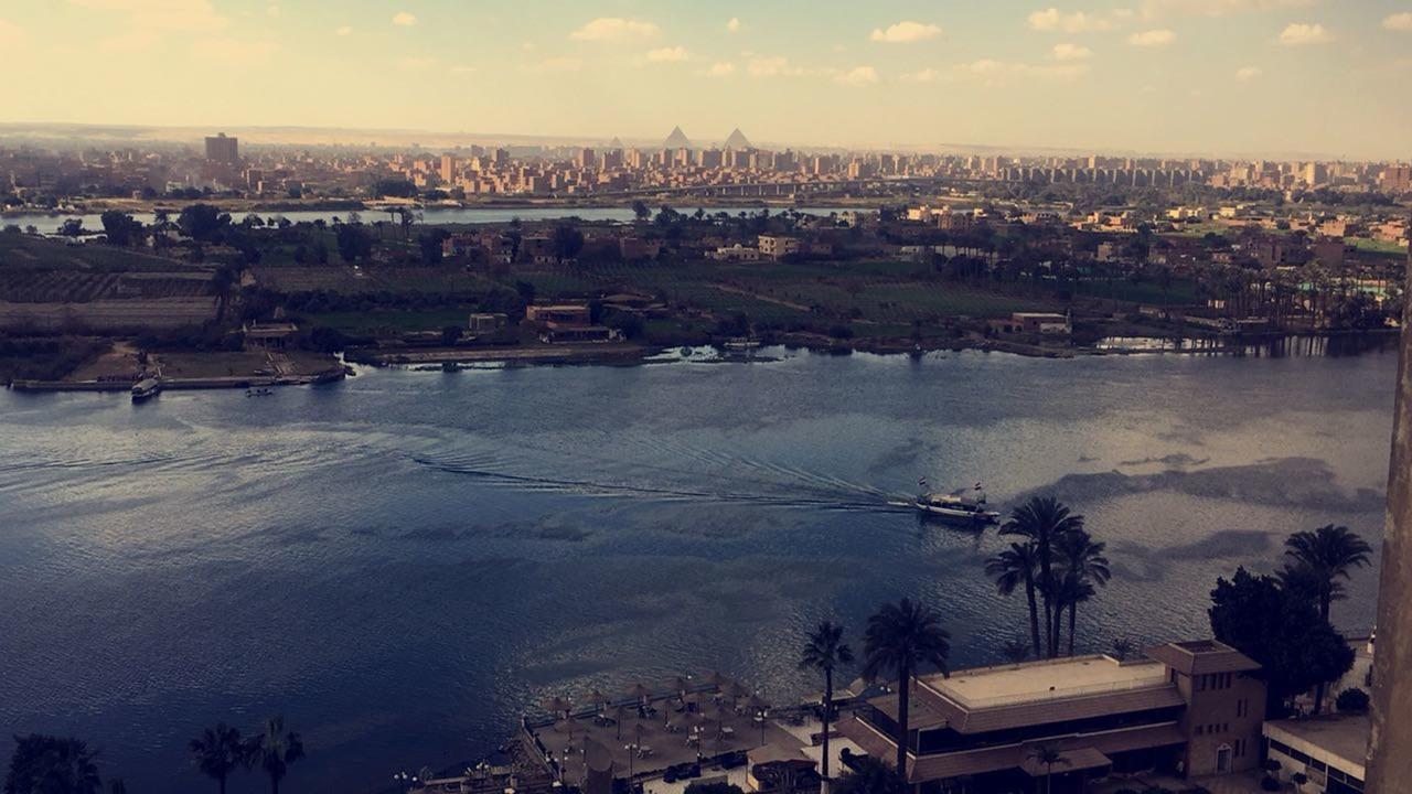 Amazing Nile View And Pyramids Apartment Cairo Exterior photo